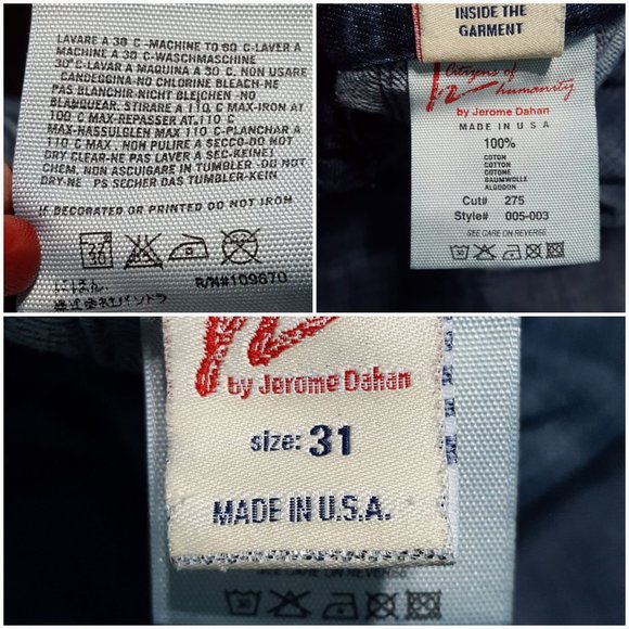 Citizen of Humanity Jeans Straight Leg Size 31 - Picture 7 of 7